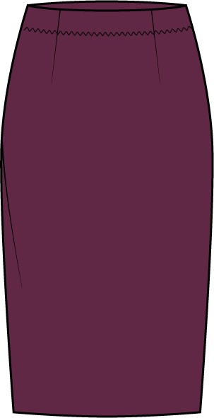 Pencil Skirt - 52367-46-400