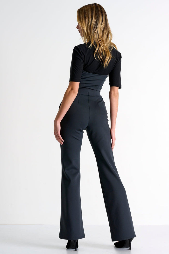 Anthracite Blue Pants -  Pants - Empress De Luxe