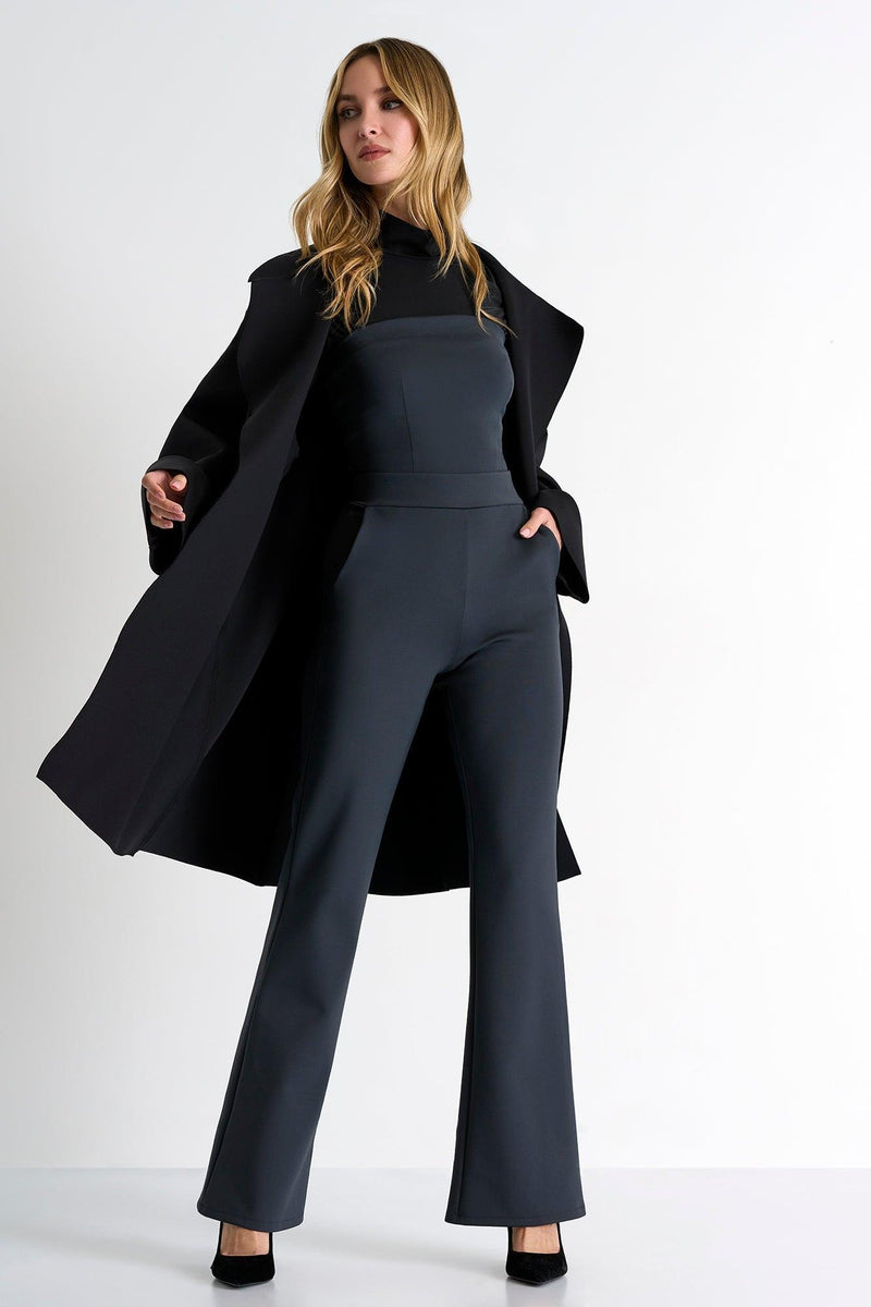 Anthracite Blue Pants -  Pants - Empress De Luxe