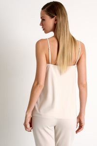 Beige Lycra Camisole