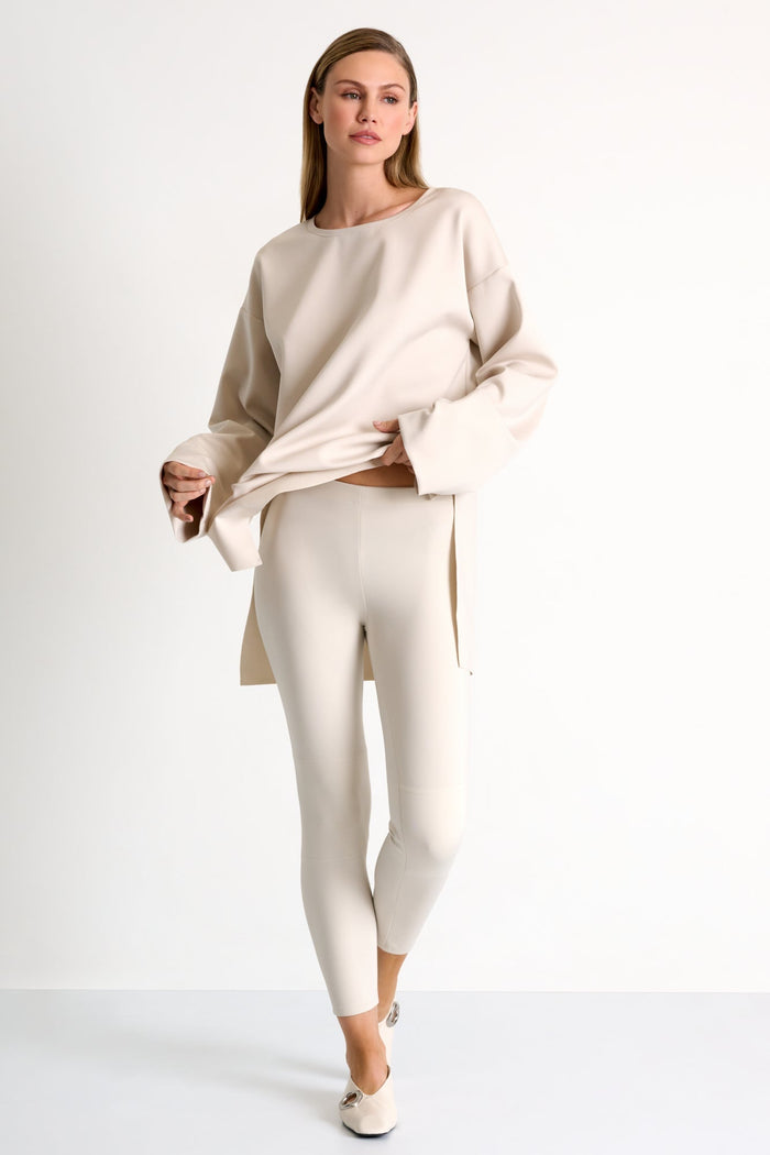Beige Tailored Pants