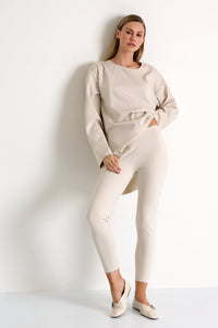 Beige Tailored Pants