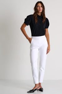 Black Casual Cotton Poplin Shirt -  Tops - Empress De Luxe