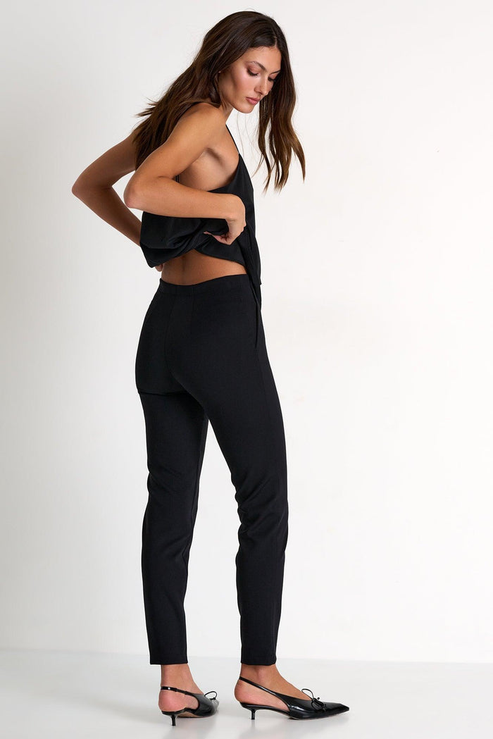 Black Tapered Pants -  Pants - Empress De Luxe