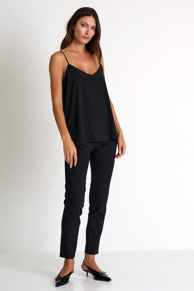 Black Tapered Pants -  Pants - Empress De Luxe