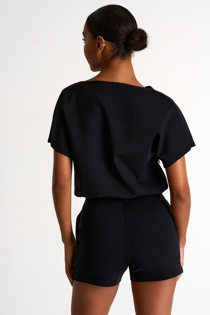 Caviar Black Classic Shorts -  Bottoms - Empress De Luxe