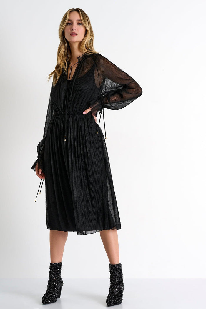 Caviar Black Mesh Skirt -  Bottoms - Empress De Luxe