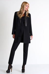 Caviar Black Sparkling Kimono Blazer -  Blazer - Empress De Luxe