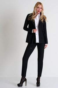 Caviar Black Tapered Pants -  Bottoms - Empress De Luxe