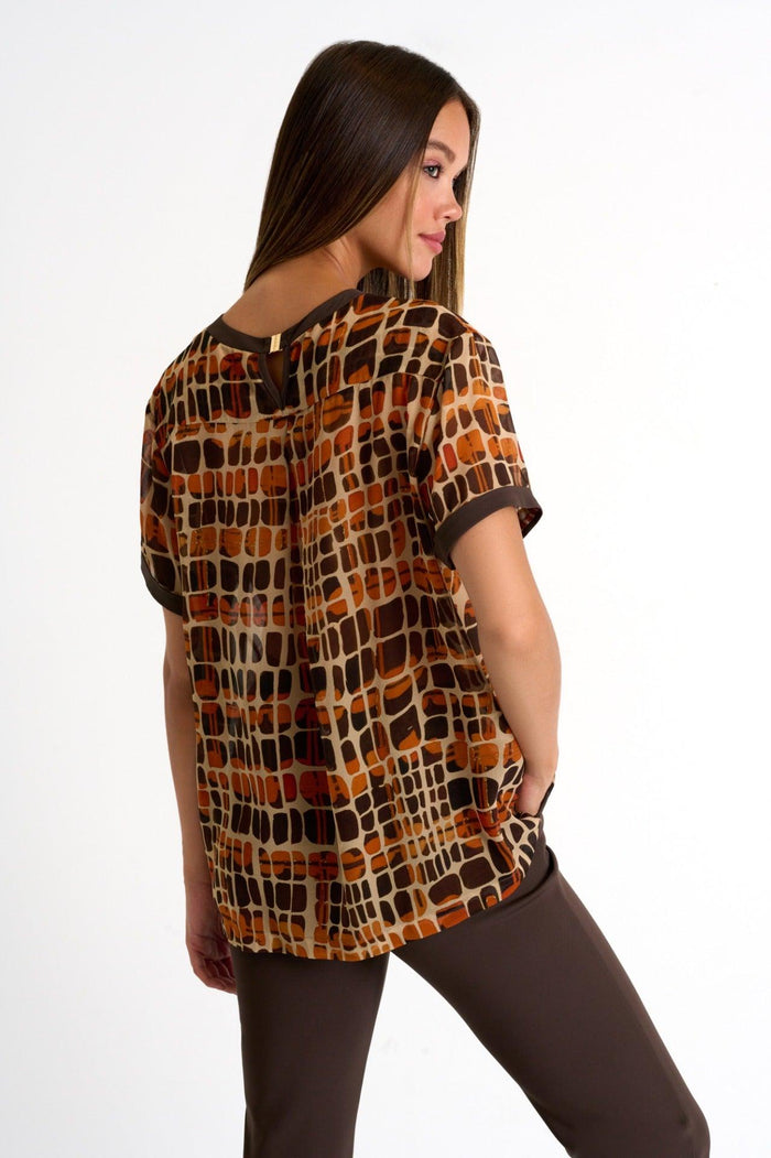 Charlene Silk Shirt -  Tops - Empress De Luxe