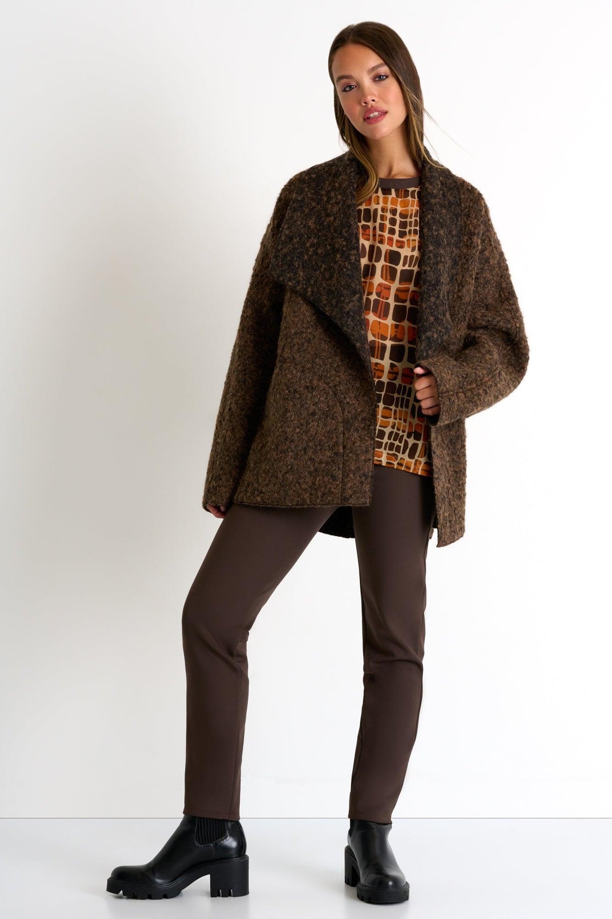 Chocolate Brown Pants -  Pants - Empress De Luxe