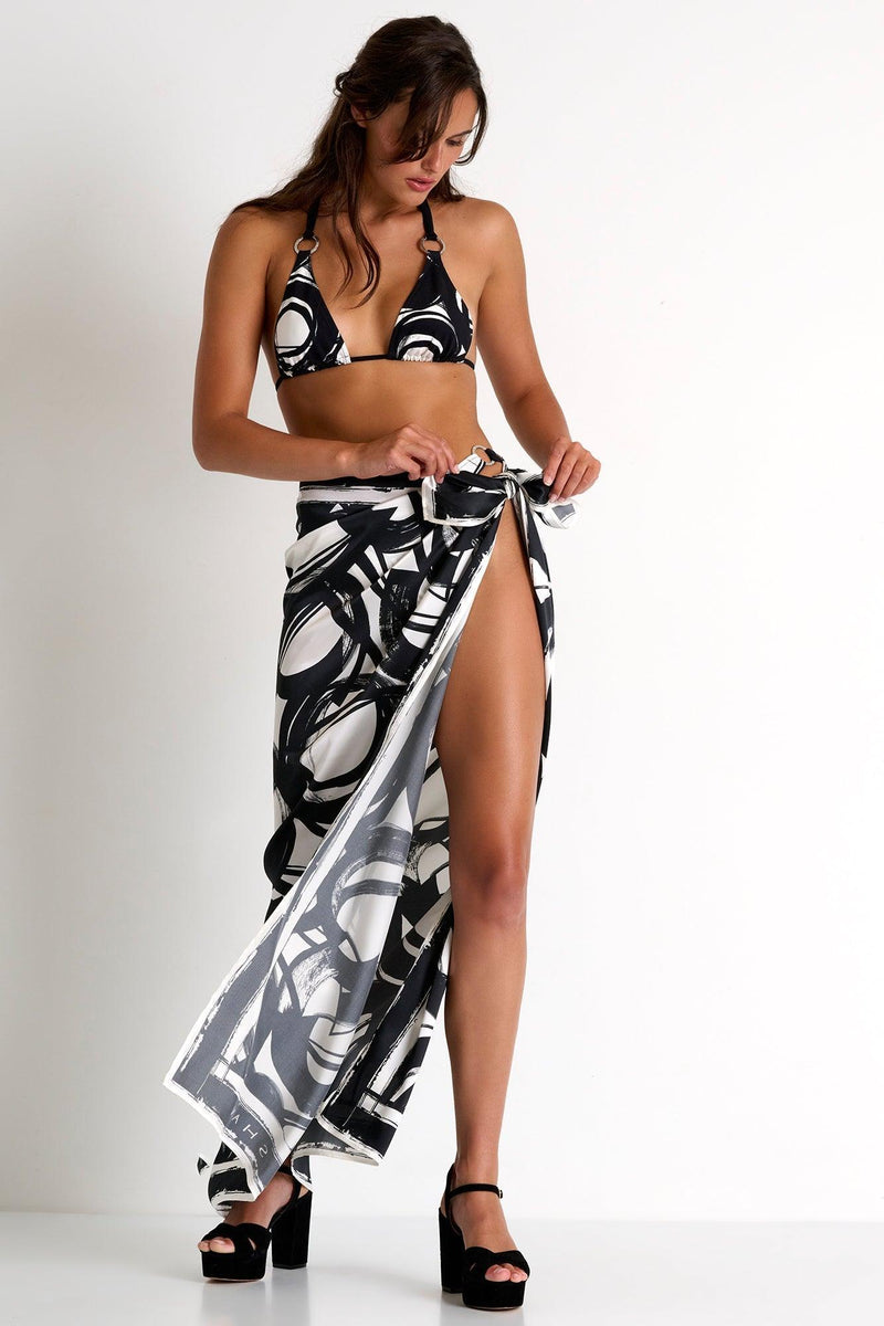 Luna Low-Rise Bikini Bottom With Detailed Features -  Swimwear - Empress De Luxe