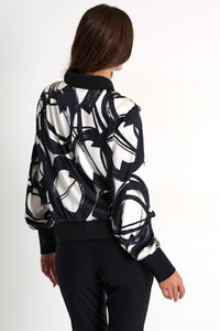 Luna Silk Bomber Jacket -  Jacket - Empress De Luxe