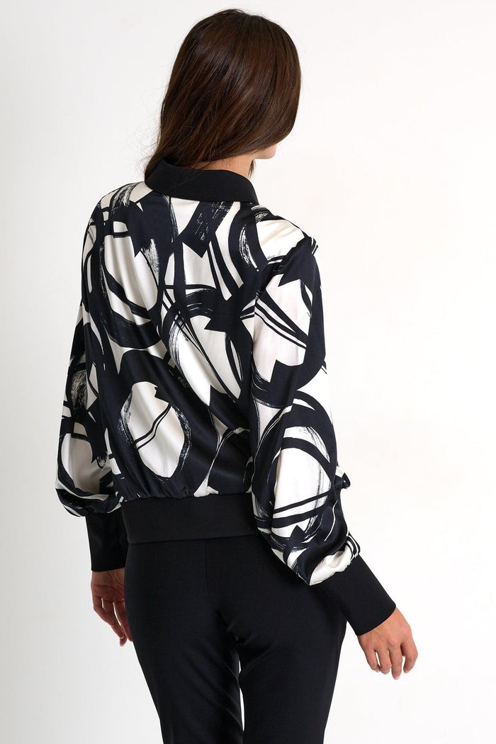 Luna Silk Bomber Jacket -  Jacket - Empress De Luxe