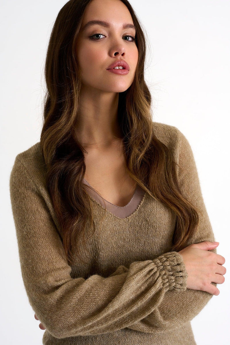 Oversized Sweater -  Tops - Empress De Luxe