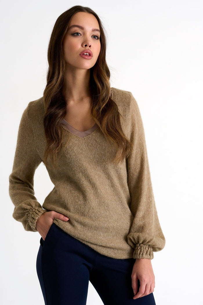 Oversized Sweater -  Tops - Empress De Luxe