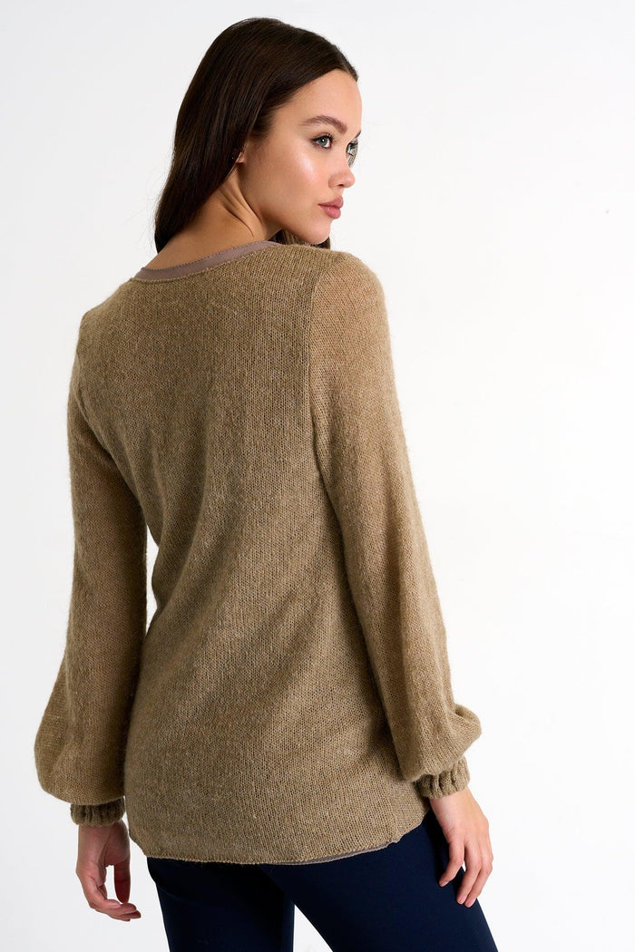 Oversized Sweater -  Tops - Empress De Luxe